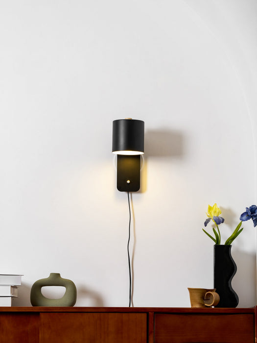 Rotatable Cylinder Plug - in Wall Lamp - Simprolos