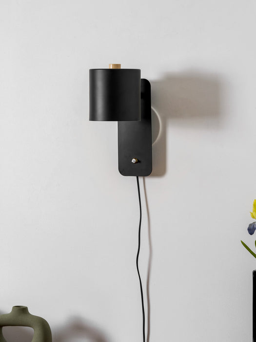 Rotatable Cylinder Plug - in Wall Lamp - Simprolos