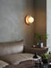 Round Alabaster Orb Sconce - Simprolos