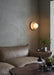 Round Alabaster Orb Sconce - Simprolos