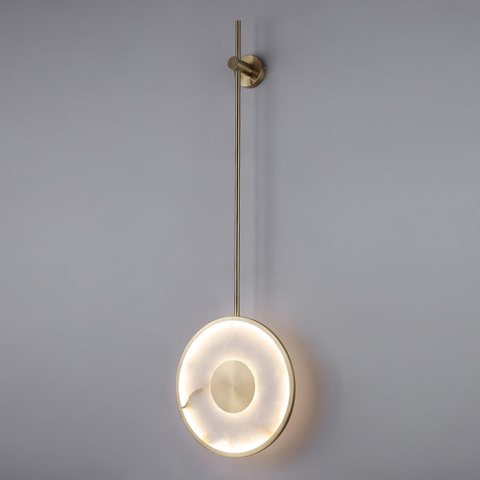 Round Alabaster Wall Lamp - Simprolos