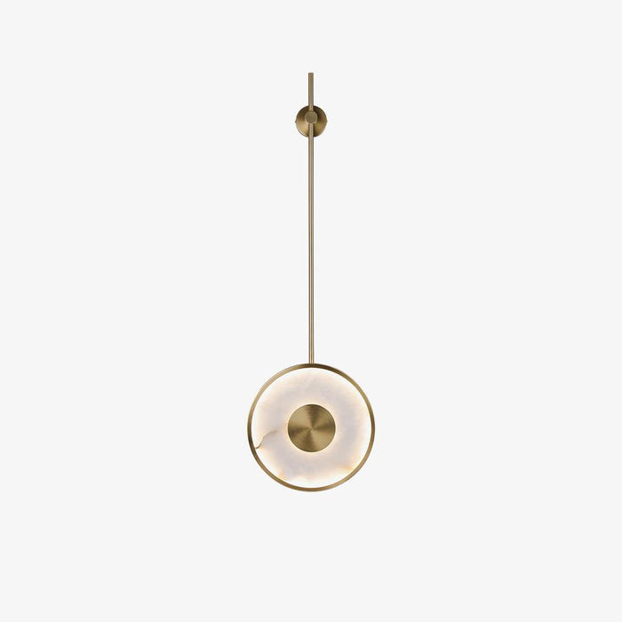 Round Alabaster Wall Lamp - Simprolos