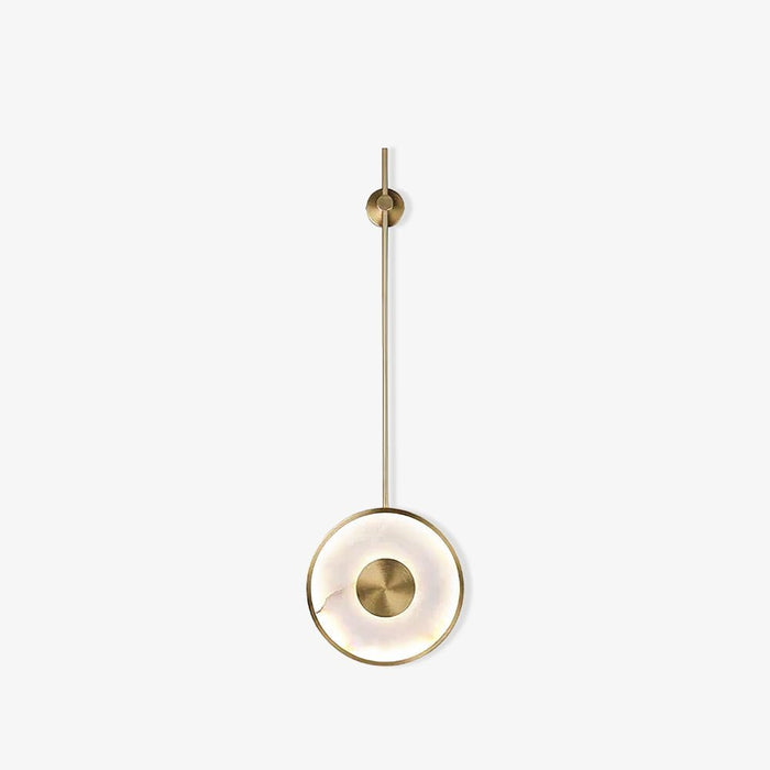Round Alabaster Wall Lamp - Simprolos