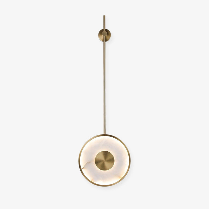 Round Alabaster Wall Lamp - Simprolos