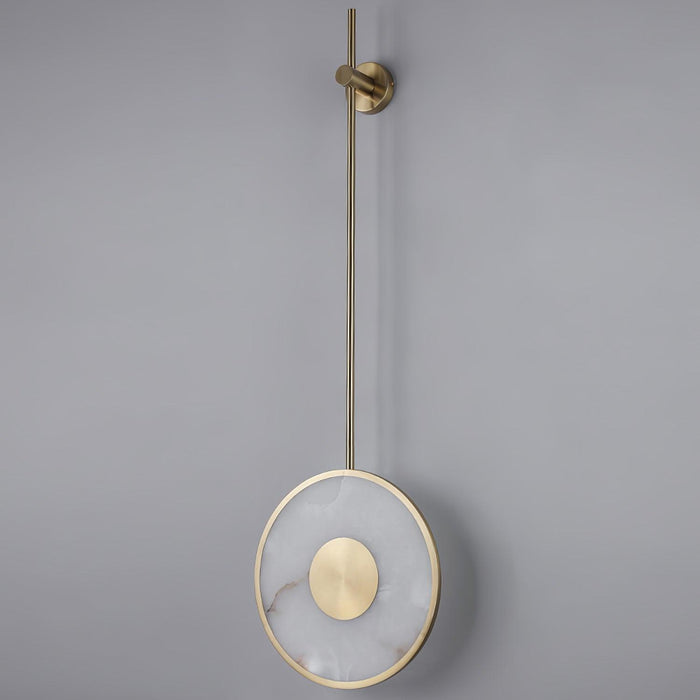 Round Alabaster Wall Lamp - Simprolos