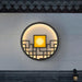 Round Outdoor Wall Light - Simprolos