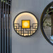 Round Outdoor Wall Light - Simprolos