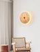 Round Travertine Disk Wall Lamp - Simprolos