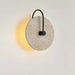 Round Travertine Wall Lamp - Simprolos