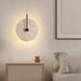 Round Travertine Wall Lamp - Simprolos