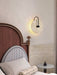 Round Travertine Wall Lamp - Simprolos