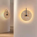 Round Travertine Wall Lamp - Simprolos