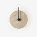 Round Travertine Wall Lamp - Simprolos