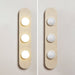 Rounded Travertine Wall Sconce - Simprolos