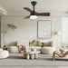 Rowan Ceiling Fan Light - Simprolos