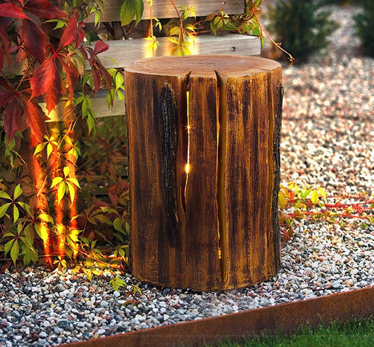 Rustic Log Outdoor LED Light - Simprolos