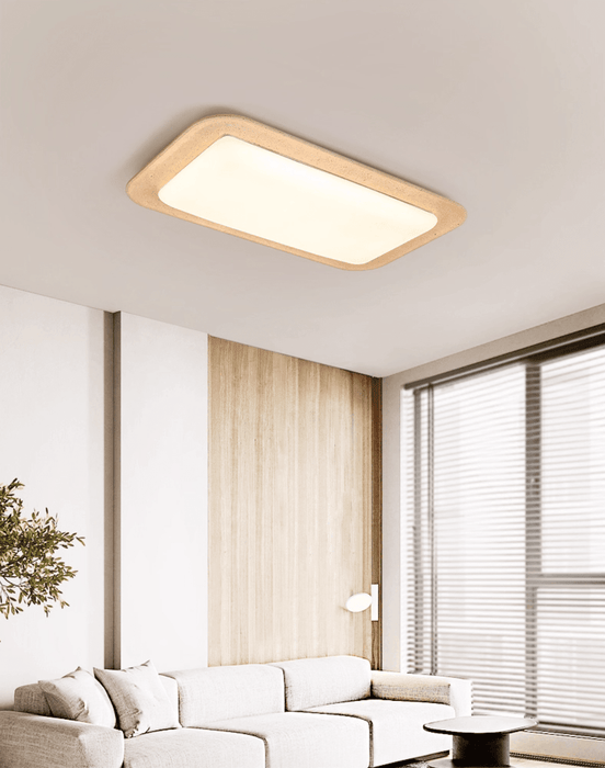 Sandveil Travertine Ceiling Light - Simprolos