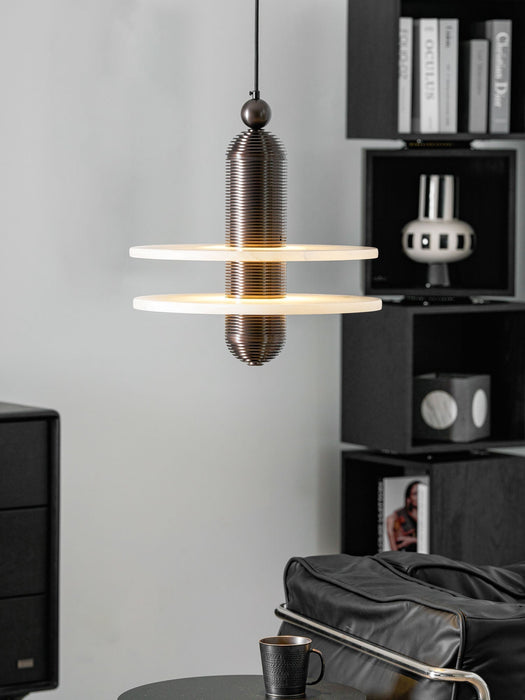 Saturn Alabaster Pendant Light - Simprolos