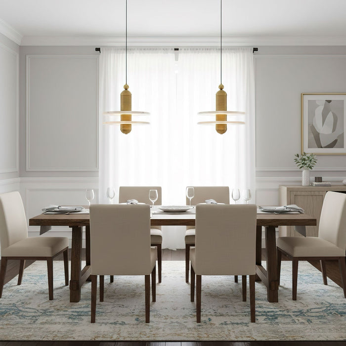 Saturn Alabaster Pendant Light - Simprolos
