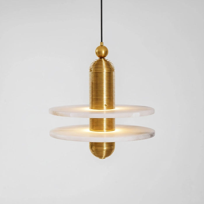 Saturn Alabaster Pendant Light - Simprolos