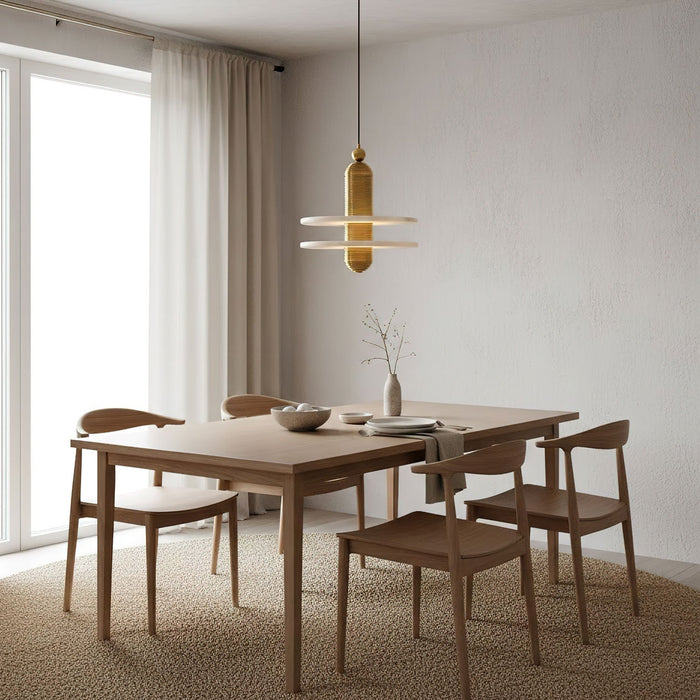 Saturn Alabaster Pendant Light - Simprolos