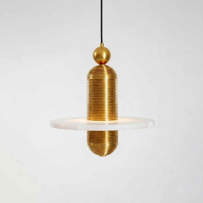 Saturn Alabaster Pendant Light - Simprolos