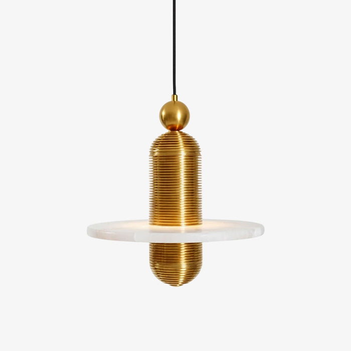 Saturn Alabaster Pendant Light - Simprolos
