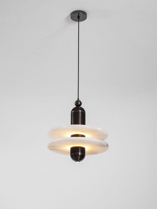 Saturn Alabaster Pendant Light - Simprolos