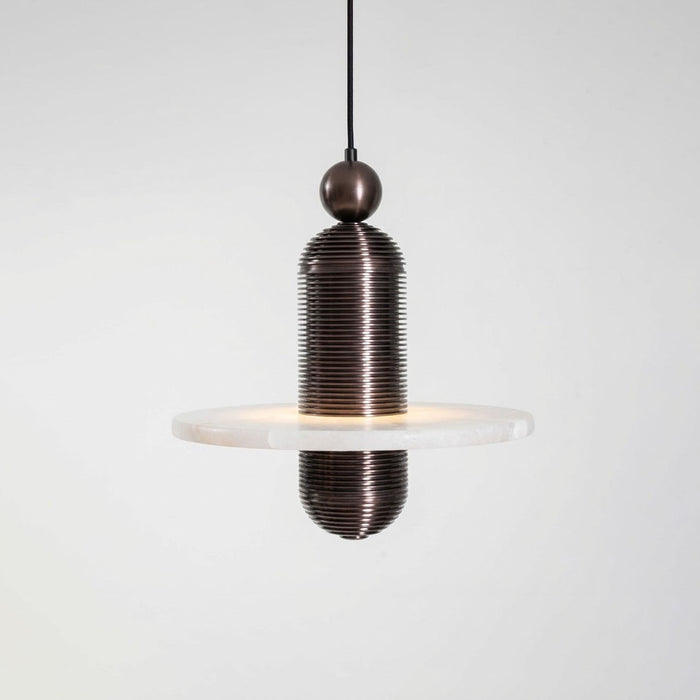 Saturn Alabaster Pendant Light - Simprolos