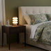 Saturn Travertine Table Lamp - Simprolos
