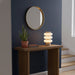 Saturn Travertine Table Lamp - Simprolos
