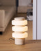 Saturn Travertine Table Lamp - Simprolos