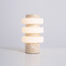 Saturn Travertine Table Lamp - Simprolos