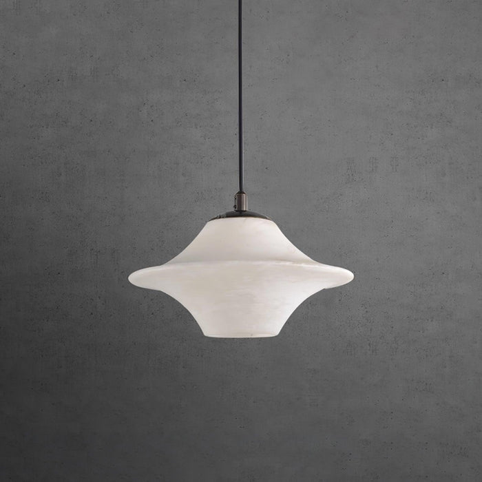 Saucer Alabaster Pendant Light - Simprolos