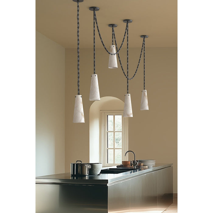Savona Alabaster Chandelier - Simprolos