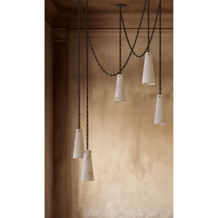 Savona Alabaster Chandelier - Simprolos