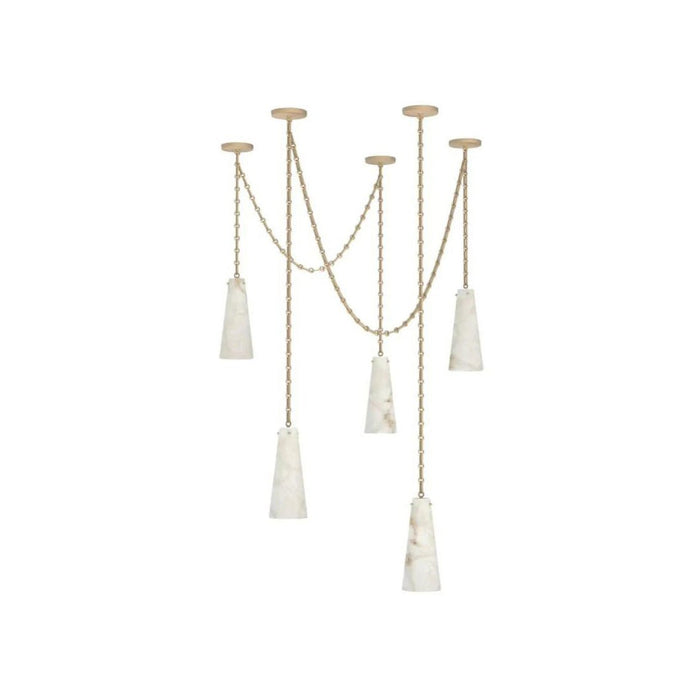 Savona Alabaster Chandelier - Simprolos