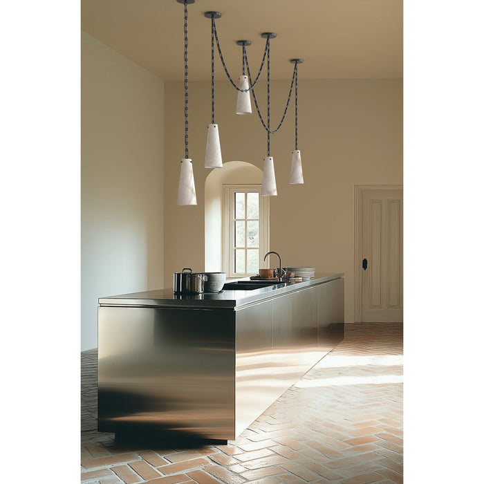 Savona Alabaster Chandelier - Simprolos