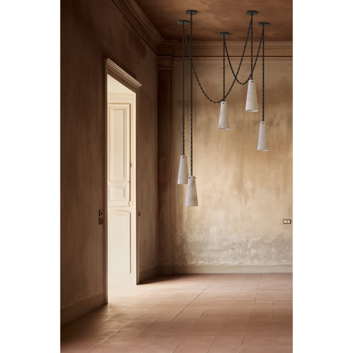 Savona Alabaster Chandelier - Simprolos