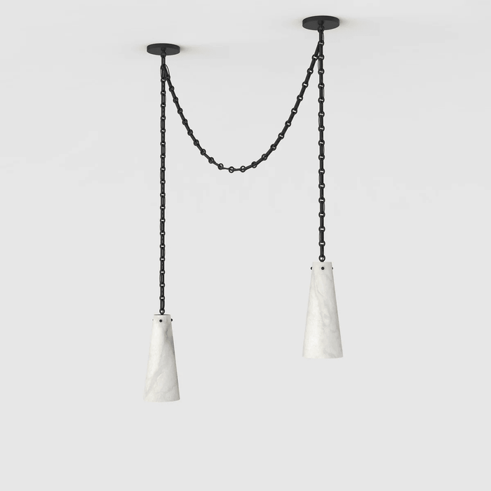 Savona Alabaster Chandelier - Simprolos