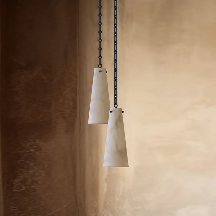 Savona Alabaster Chandelier - Simprolos