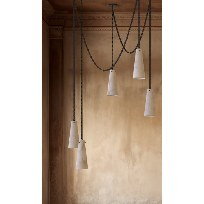 Savona Alabaster Chandelier - Simprolos