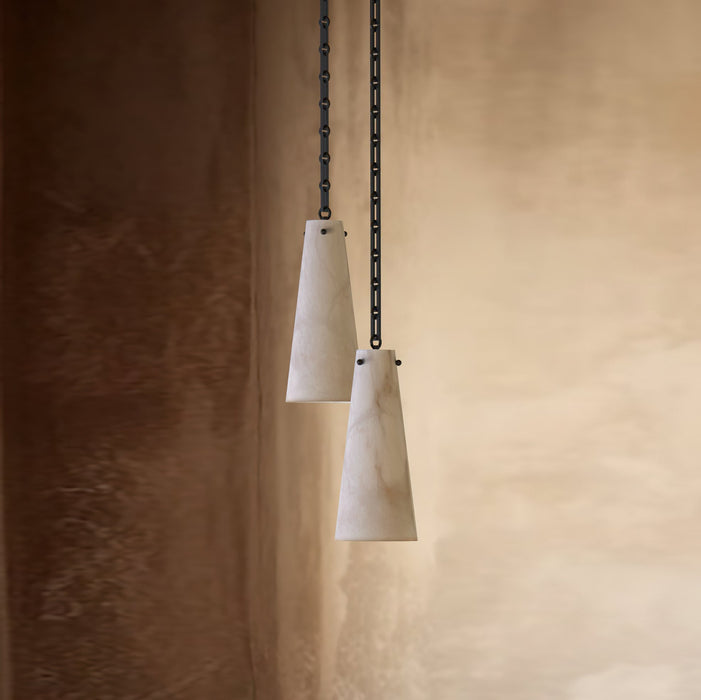 Savona Alabaster Chandelier - Simprolos
