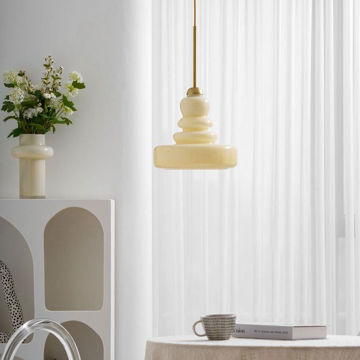 Schoolhouse Glass Pendant Light - Simprolos