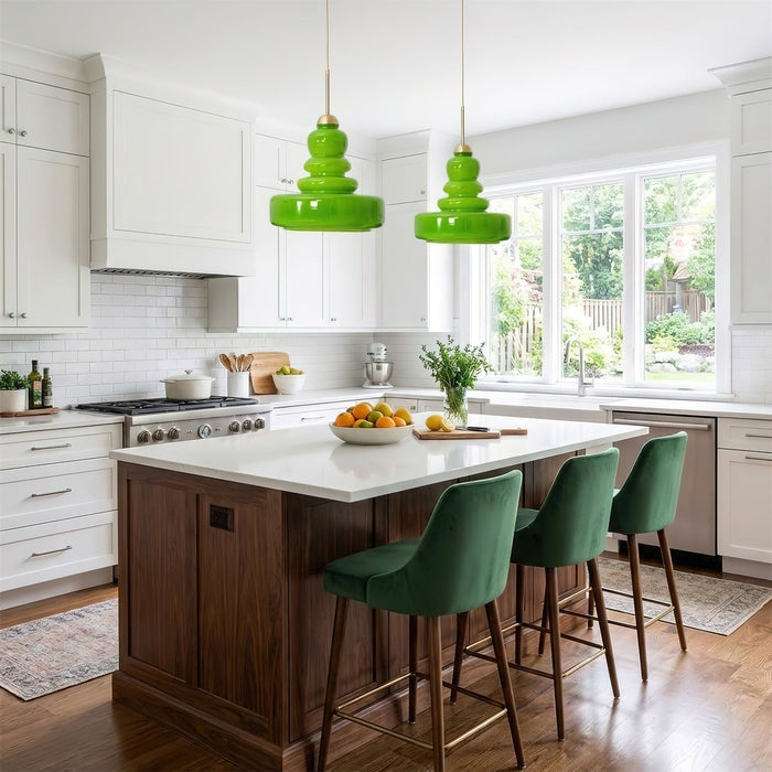 Schoolhouse Glass Pendant Light - Simprolos