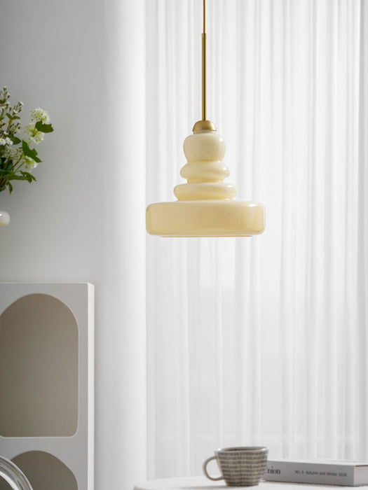 Schoolhouse Glass Pendant Light - Simprolos