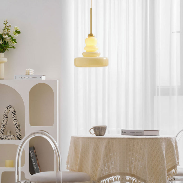 Schoolhouse Glass Pendant Light - Simprolos