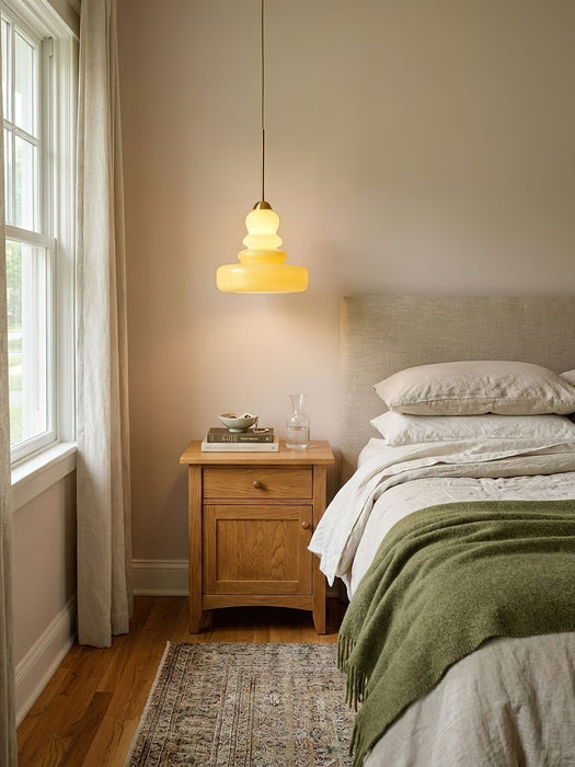 Schoolhouse Glass Pendant Light - Simprolos