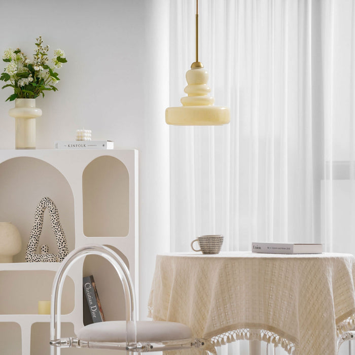 Schoolhouse Glass Pendant Light - Simprolos
