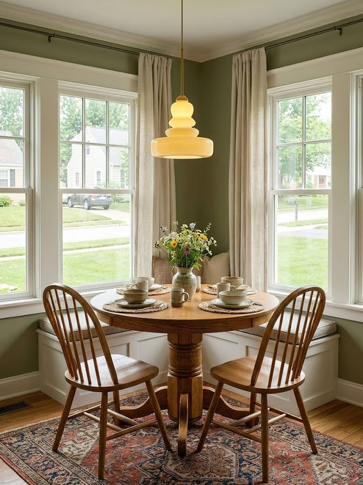 Schoolhouse Glass Pendant Light - Simprolos